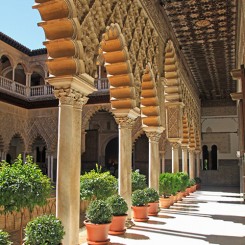 The Alcazar Palace in Seville