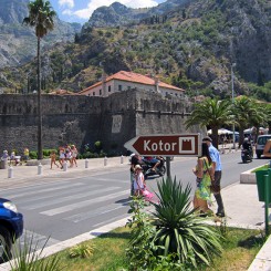 The Entrance to Kotor, Montenegro