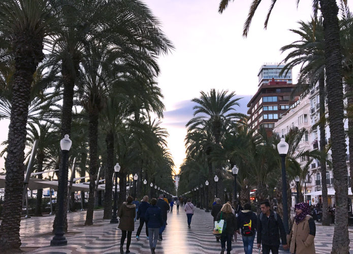 Explanada de Espana in Alicante