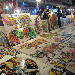 Thai Paintings Sunday Night Market