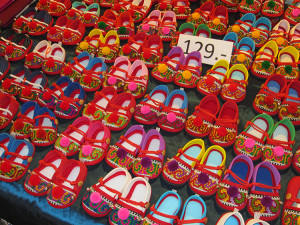 Shoes at Sunday Night Market in Chiang Mai