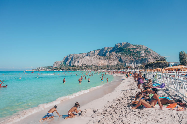 Mondello Beach