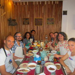 Our Cool Team Basil Cookery School in Chiang Mai