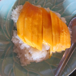 Sweet Sticky Rice with Mango