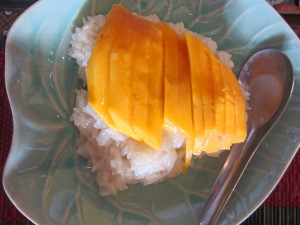 Sweet Sticky Rice with Mango