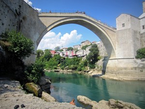 The Bridge over Neretva River, Mostar